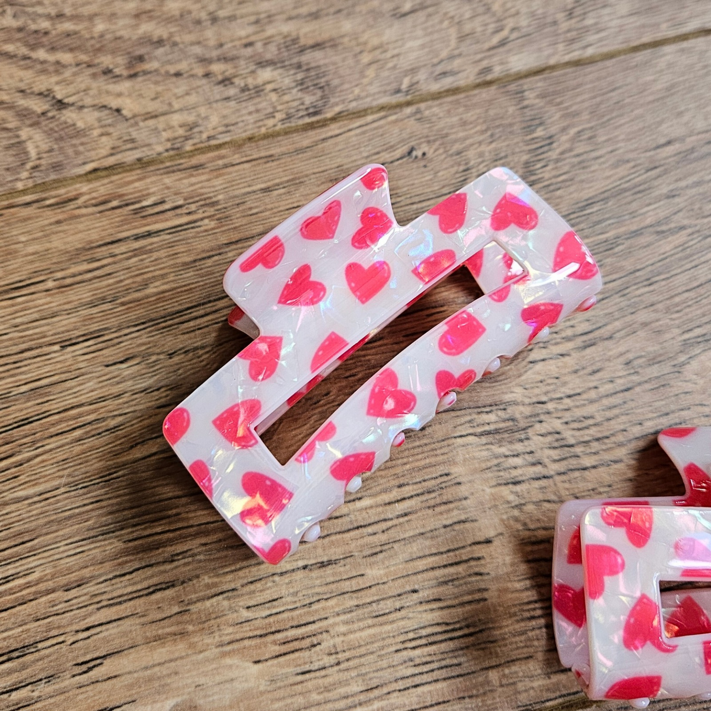 Love Heart Hair Claw Clip