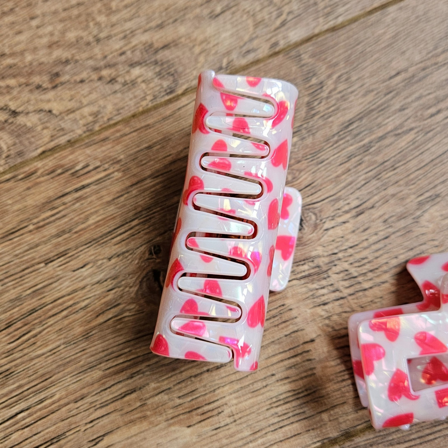 Love Heart Hair Claw Clip