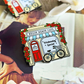 Begin Again Cafe Enamel Pin