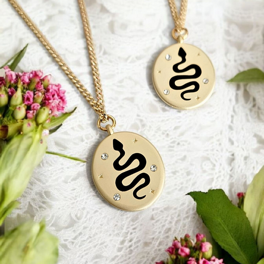 Snake Pendant Necklace