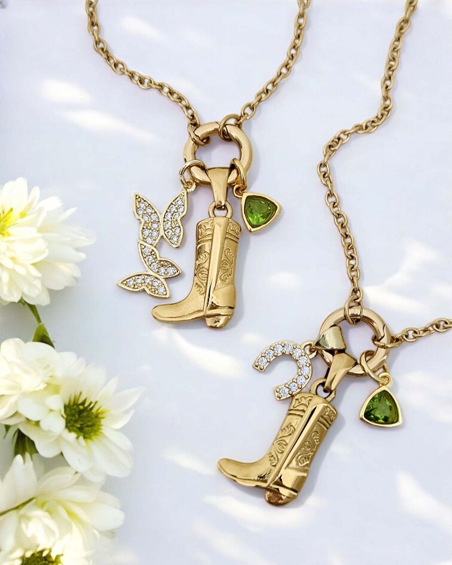Debut Charm Necklaces (Gold)