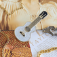 Fearless Glitter Guitar Enamel Pin