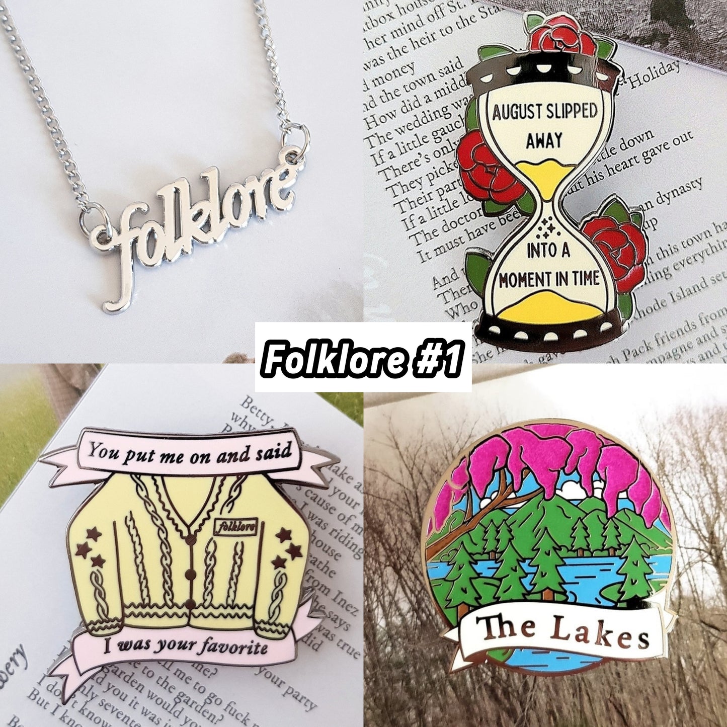 Enamel Pin/Necklace Bundles