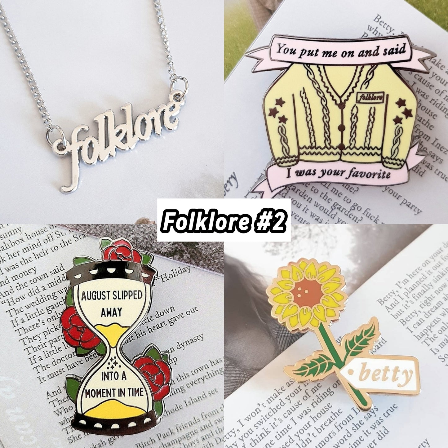 Enamel Pin/Necklace Bundles