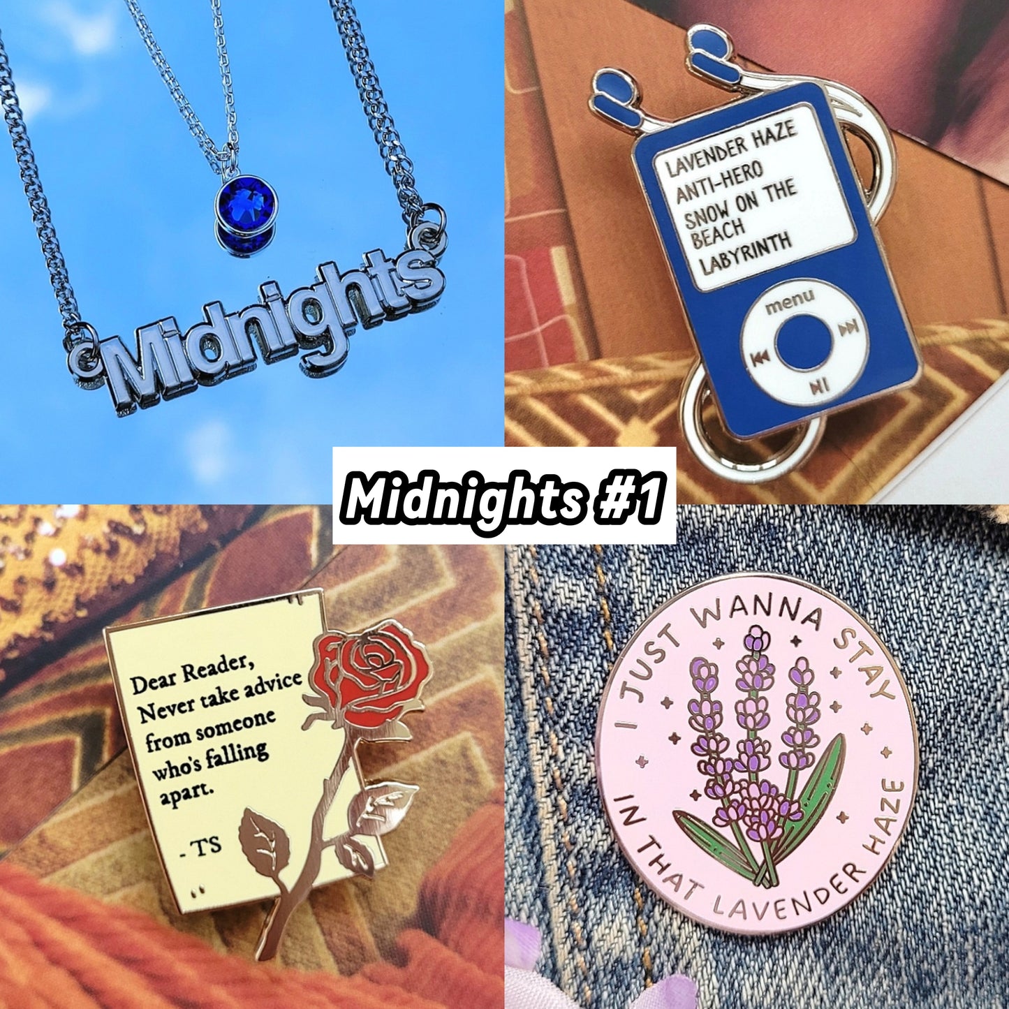 Enamel Pin/Necklace Bundles