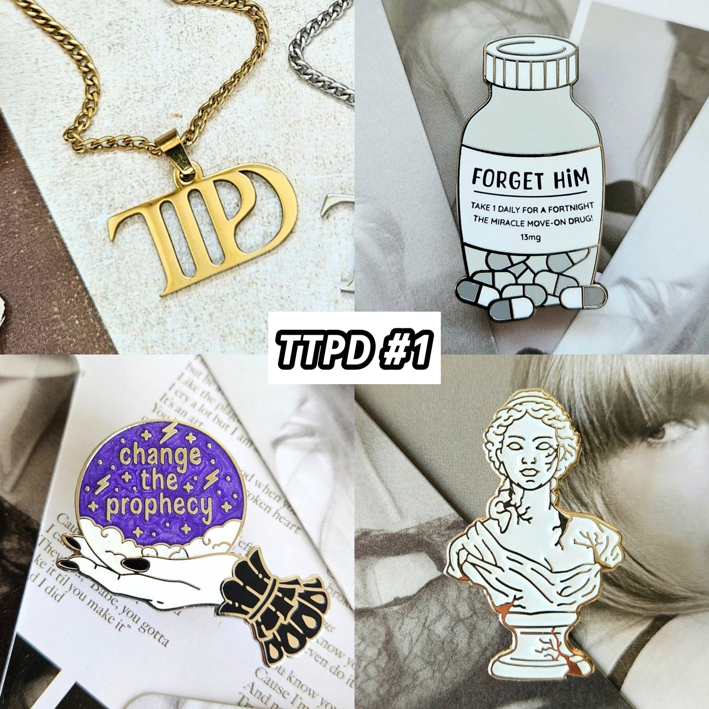 Enamel Pin/Necklace Bundles