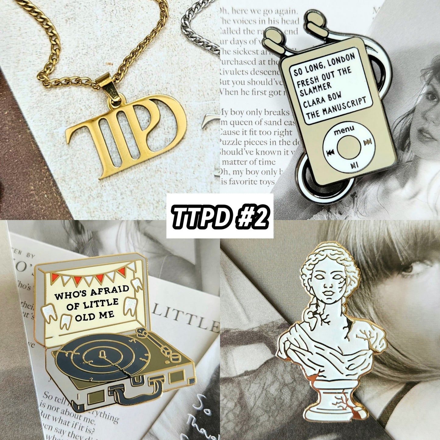 Enamel Pin/Necklace Bundles