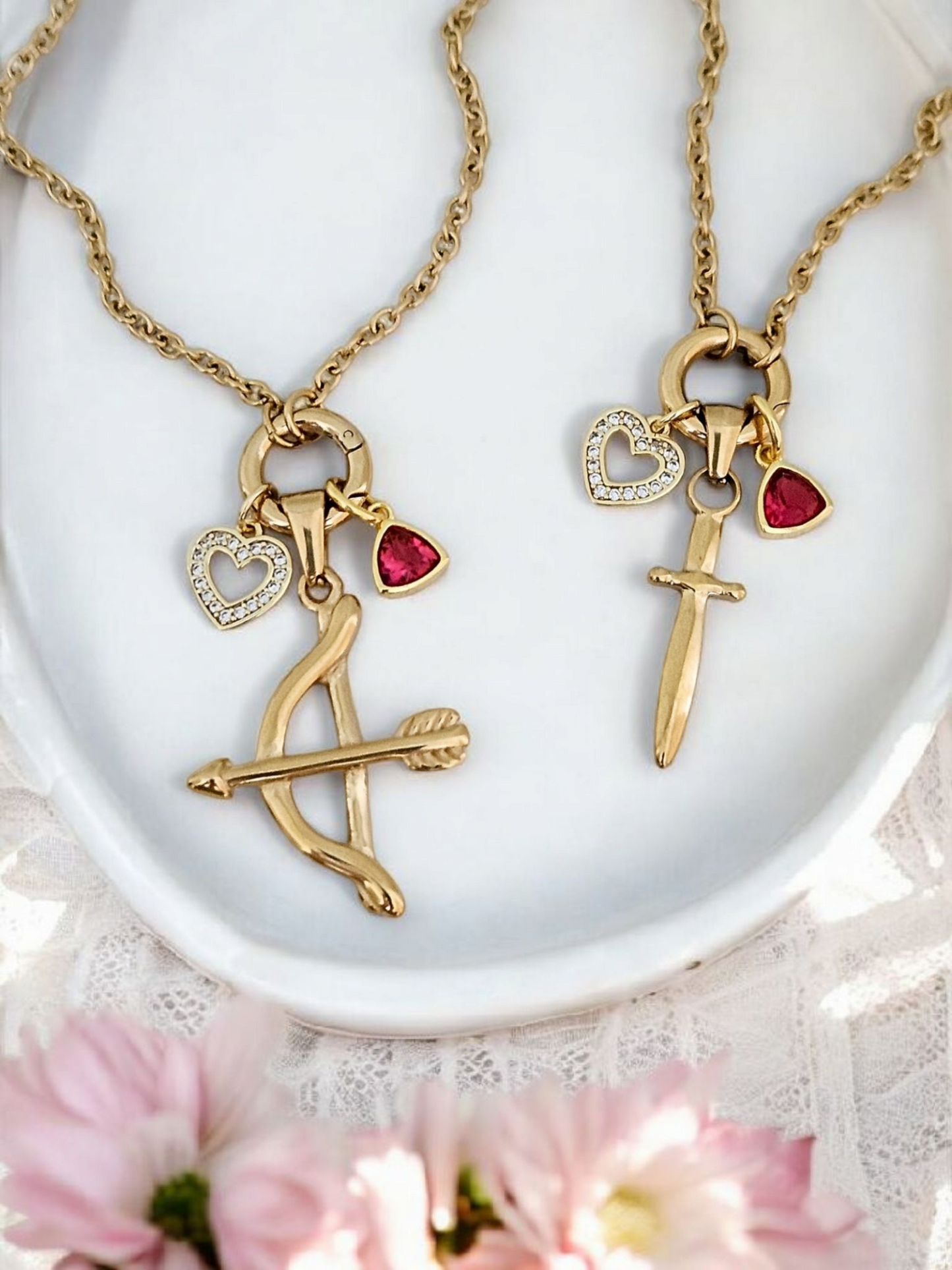 Lover Charm Necklaces