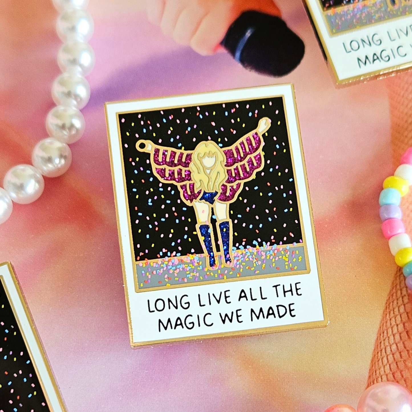 Final Bow Enamel Pin