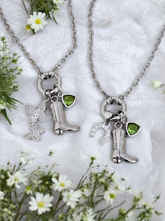 Debut Charm Necklaces (Silver)