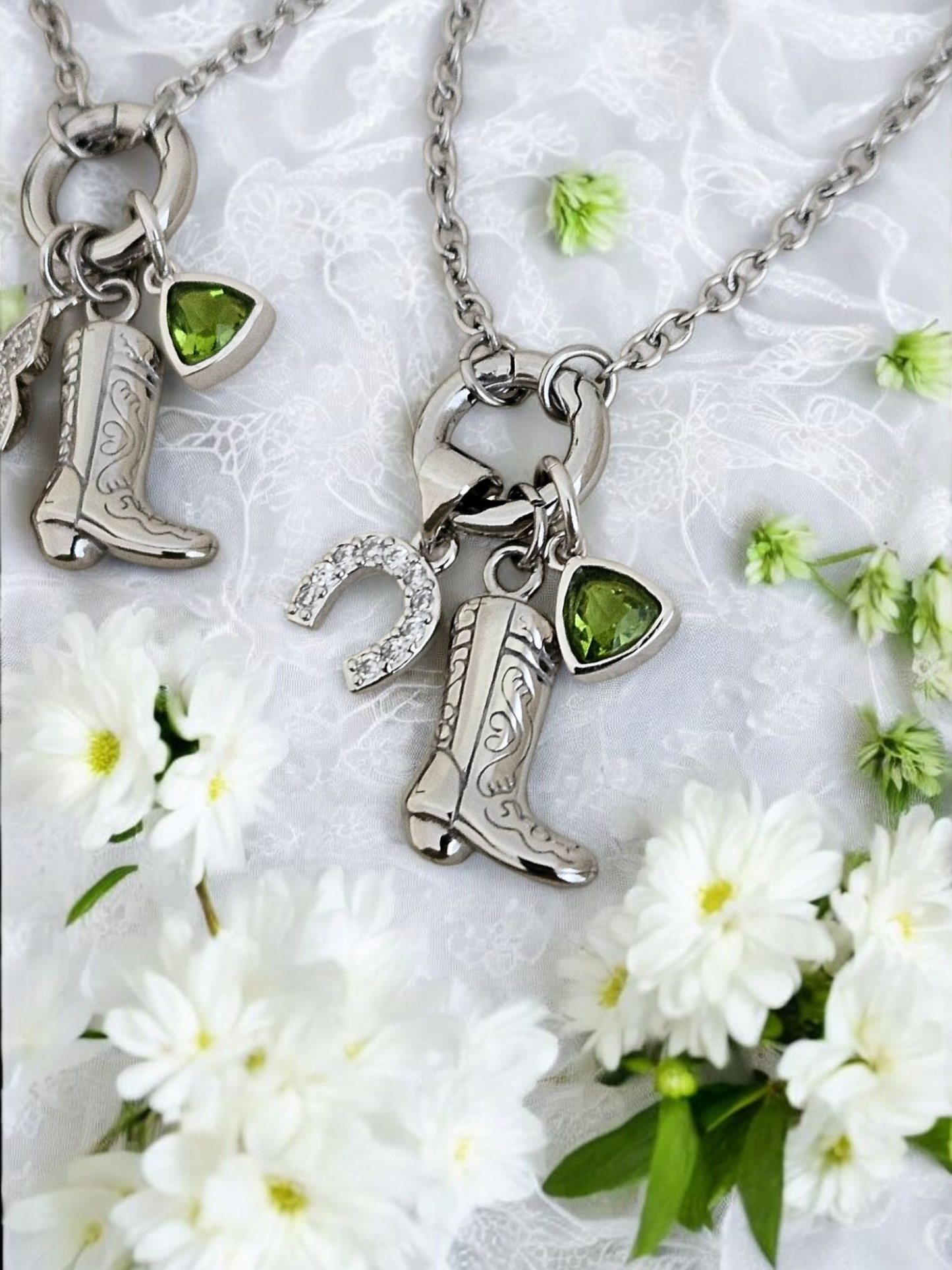 Debut Charm Necklaces (Silver)