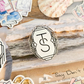 TS Art Deco Logo Acrylic Pin/ Sticker