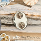 TS Art Deco Logo Acrylic Pin/ Sticker