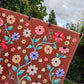 Acoustic Piano Flowers Fleece Blanket