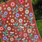 Acoustic Piano Flowers Fleece Blanket
