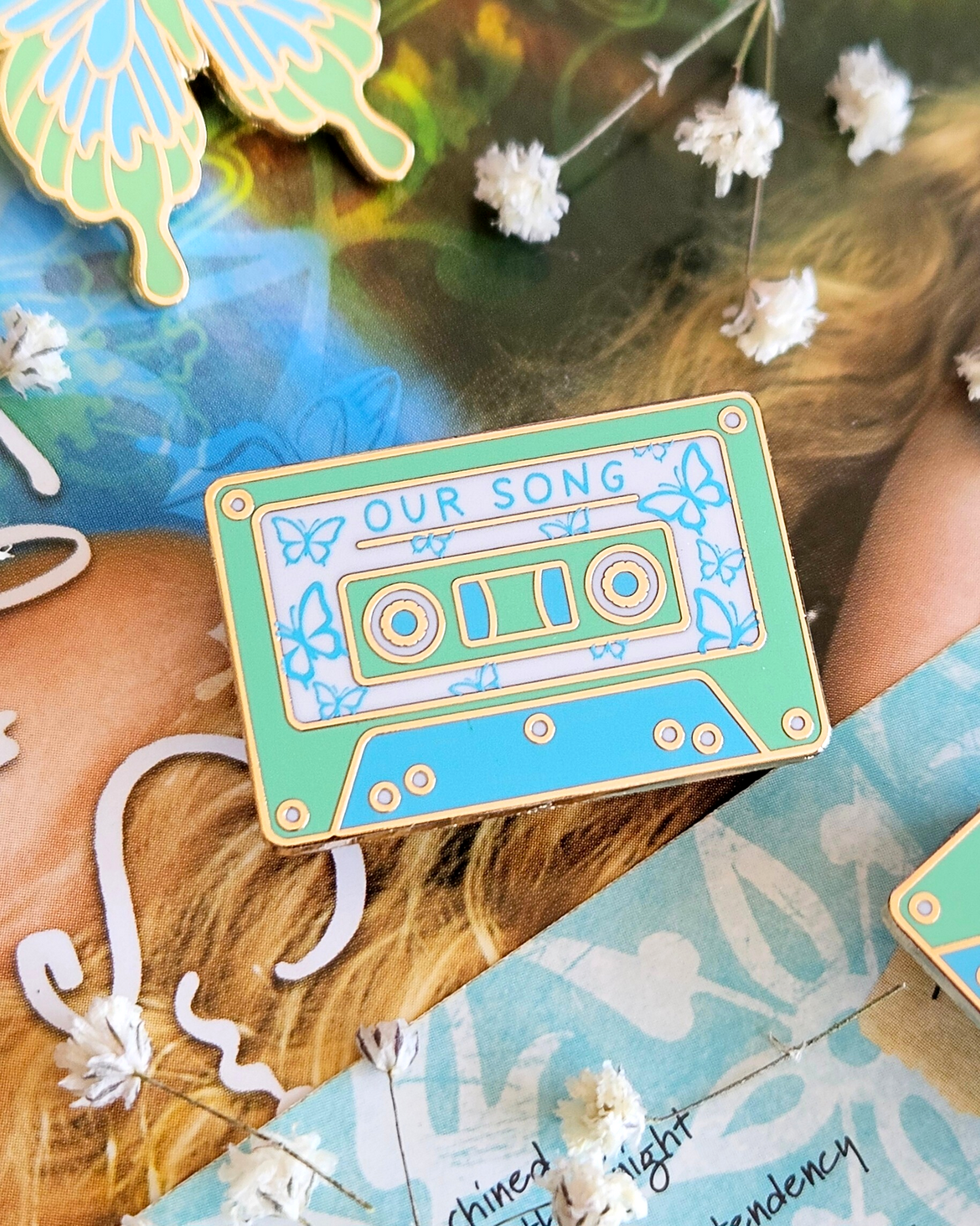Our Song Cassette Enamel Pin