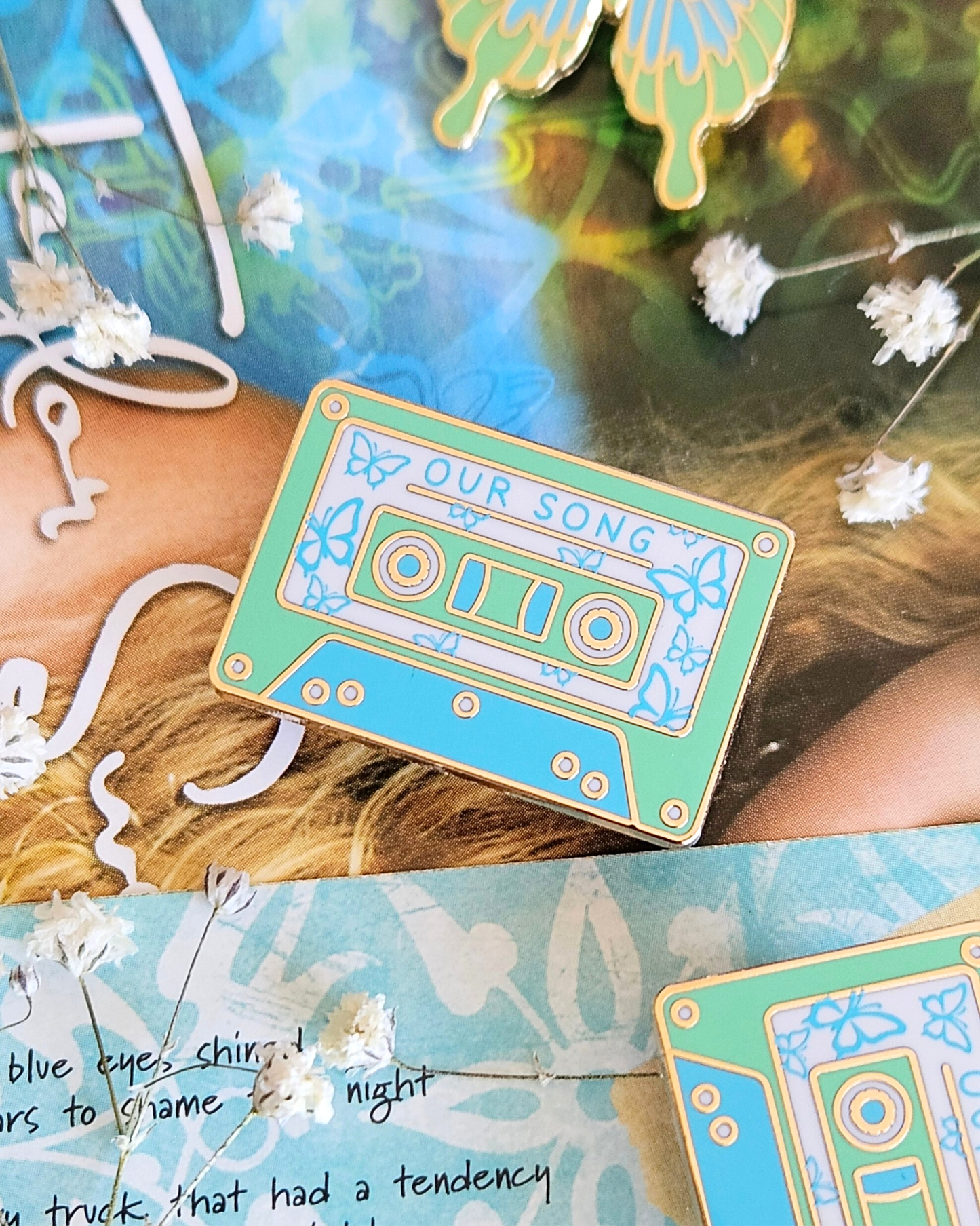 Our Song Cassette Enamel Pin