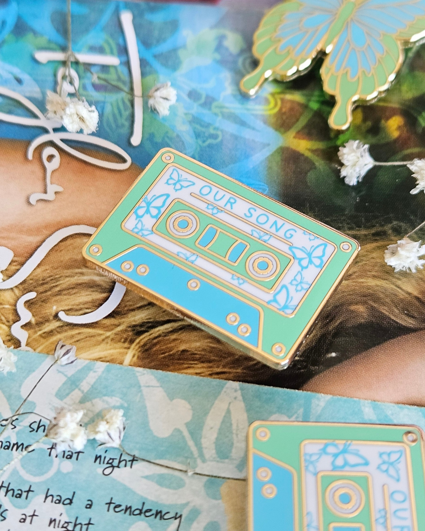 Our Song Cassette Enamel Pin