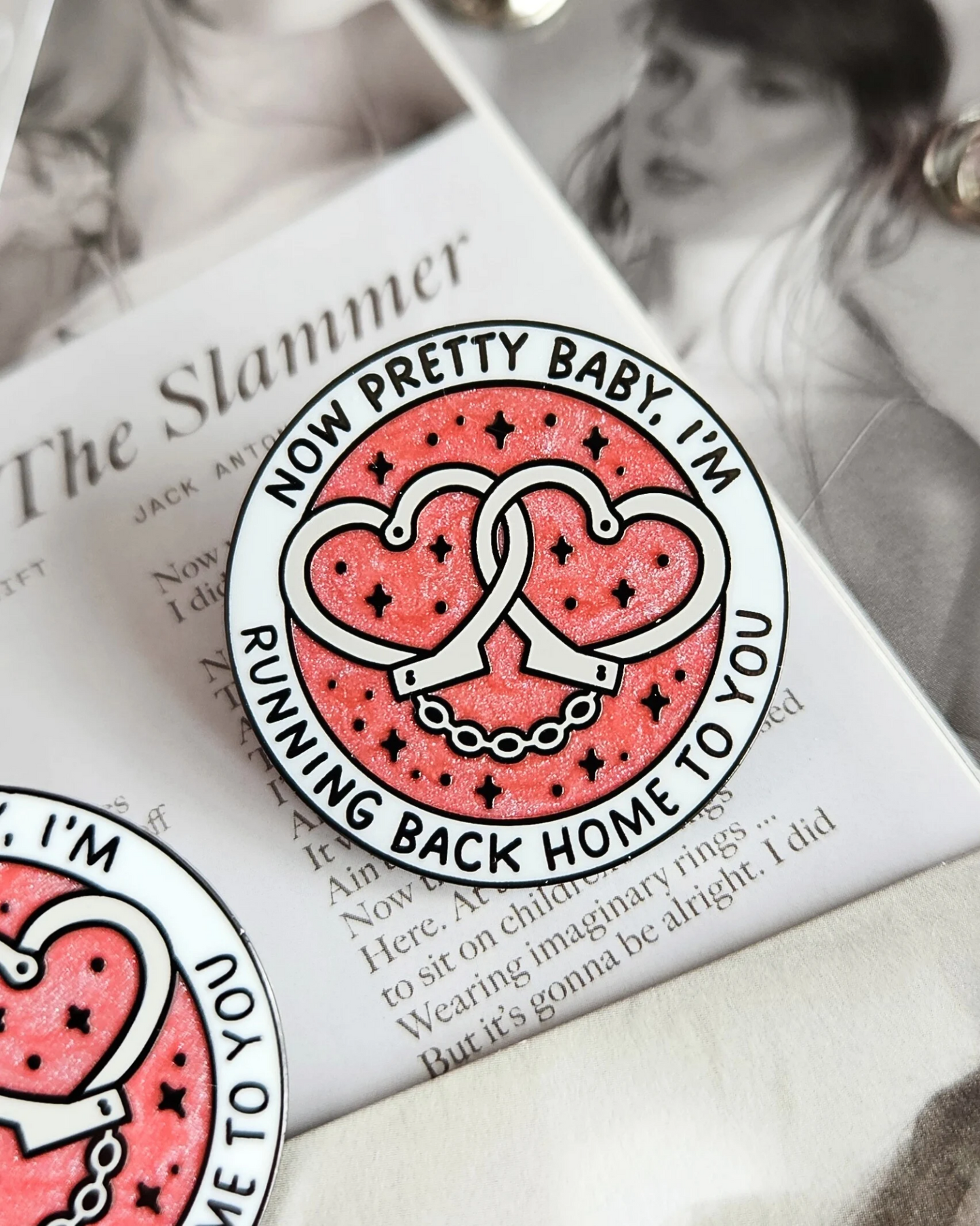 Fresh Out The Slammer Enamel Pin