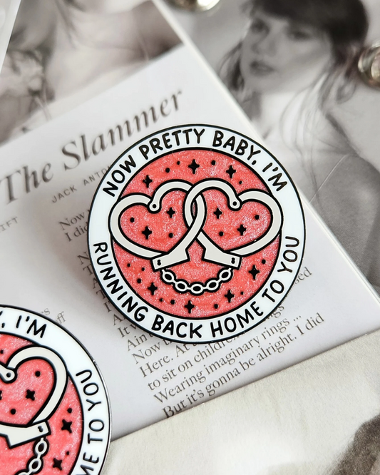 Fresh Out The Slammer Enamel Pin