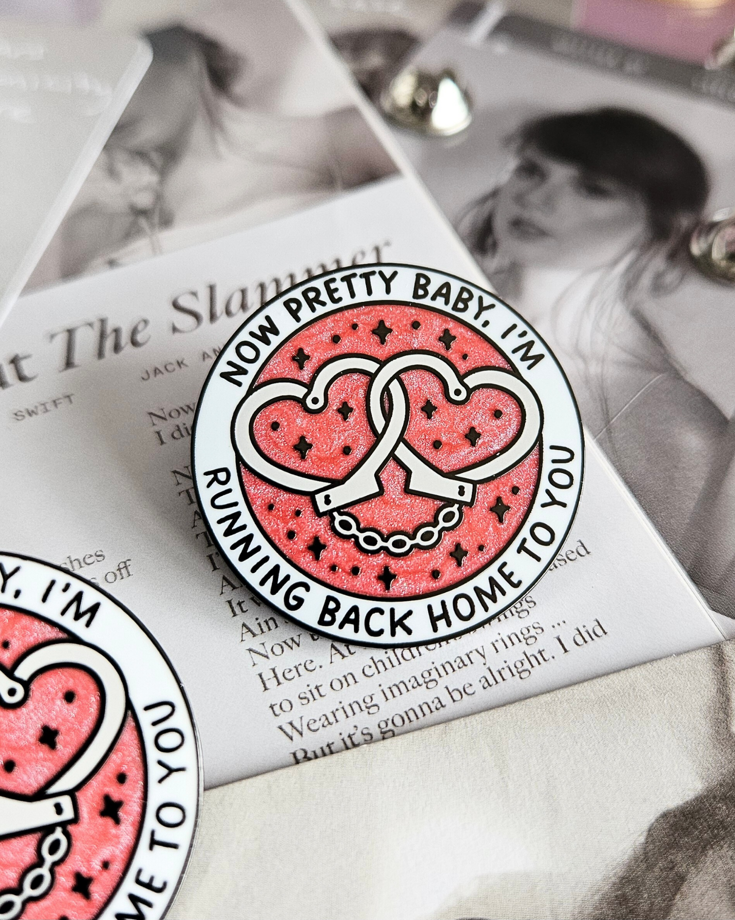 Fresh Out The Slammer Enamel Pin