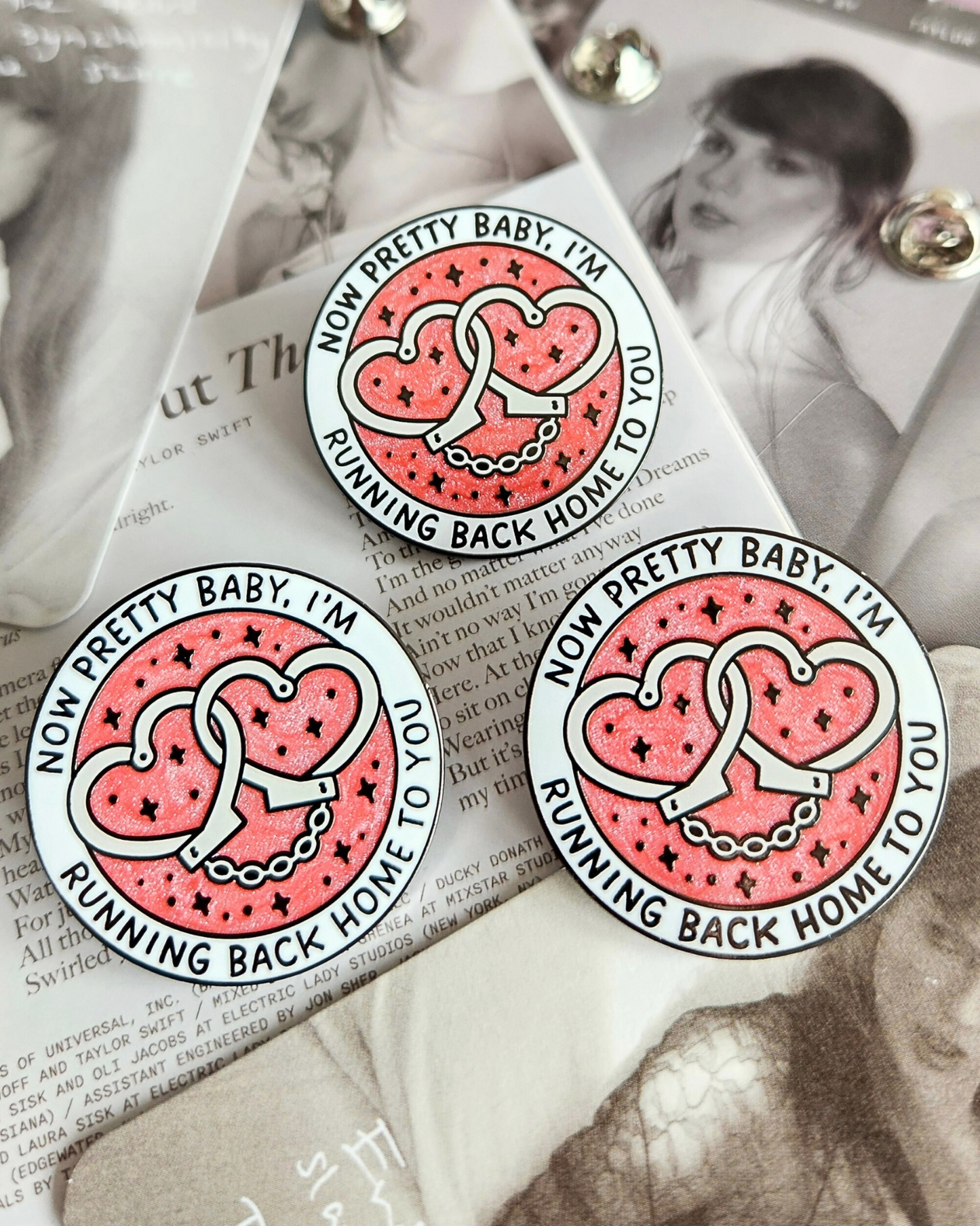 Fresh Out The Slammer Enamel Pin