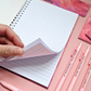 Fan Shell Notebook/Sticky Notes/Bookmarks/Pens