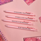 Fan Shell Notebook/Sticky Notes/Bookmarks/Pens
