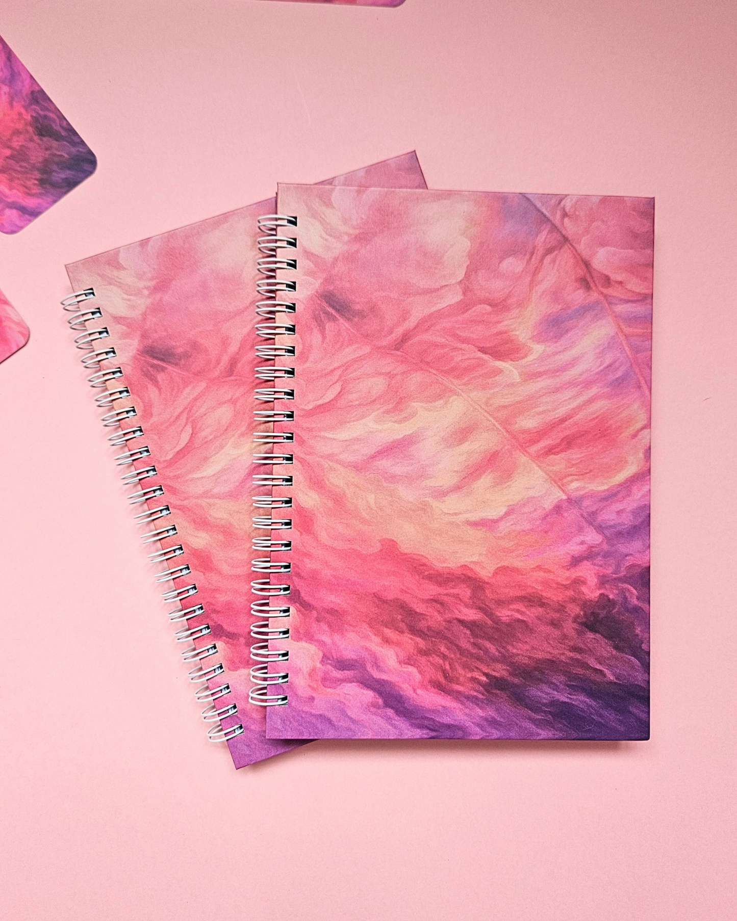 Fan Shell Notebook/Sticky Notes/Bookmarks/Pens