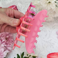 Fan Shell Hair Claw Clip