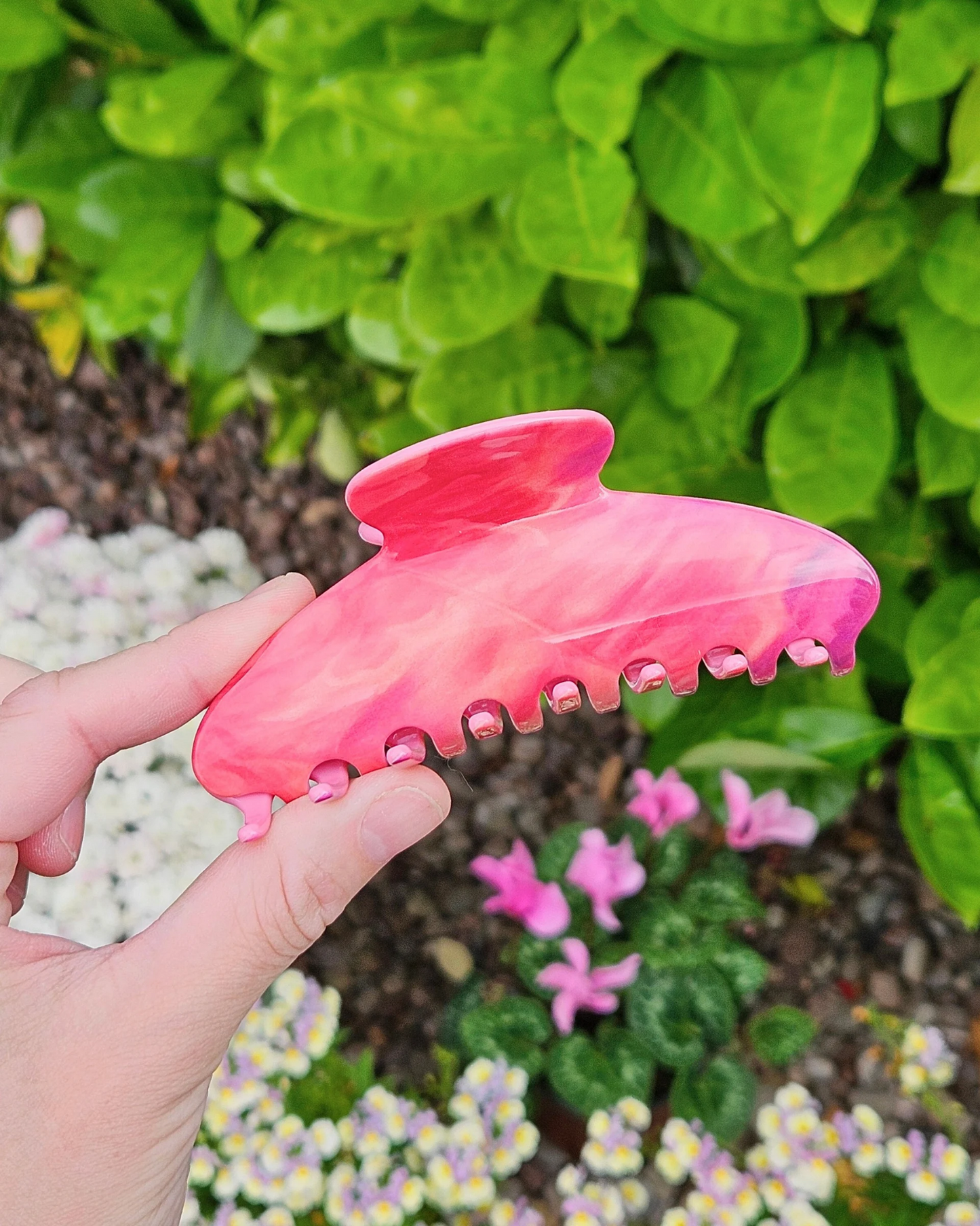 Fan Shell Hair Claw Clip