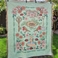Secret Garden Woven Blanket
