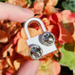 Stage Padlock Acrylic Pin