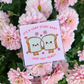 Loaf Story Bread Acrylic Pin