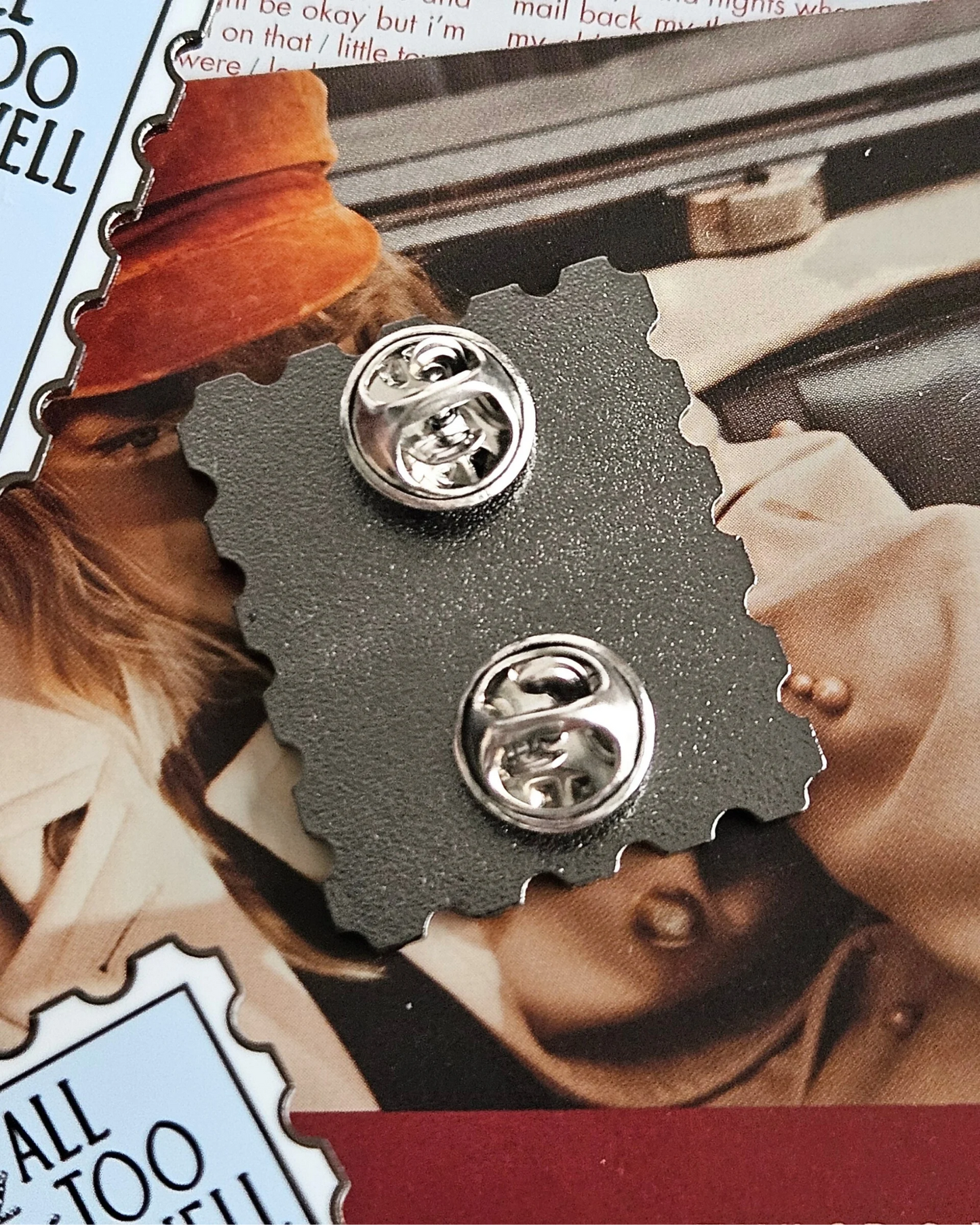 All Too Well Stamp Enamel Pin