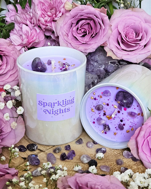 Sparkling Nights Candle