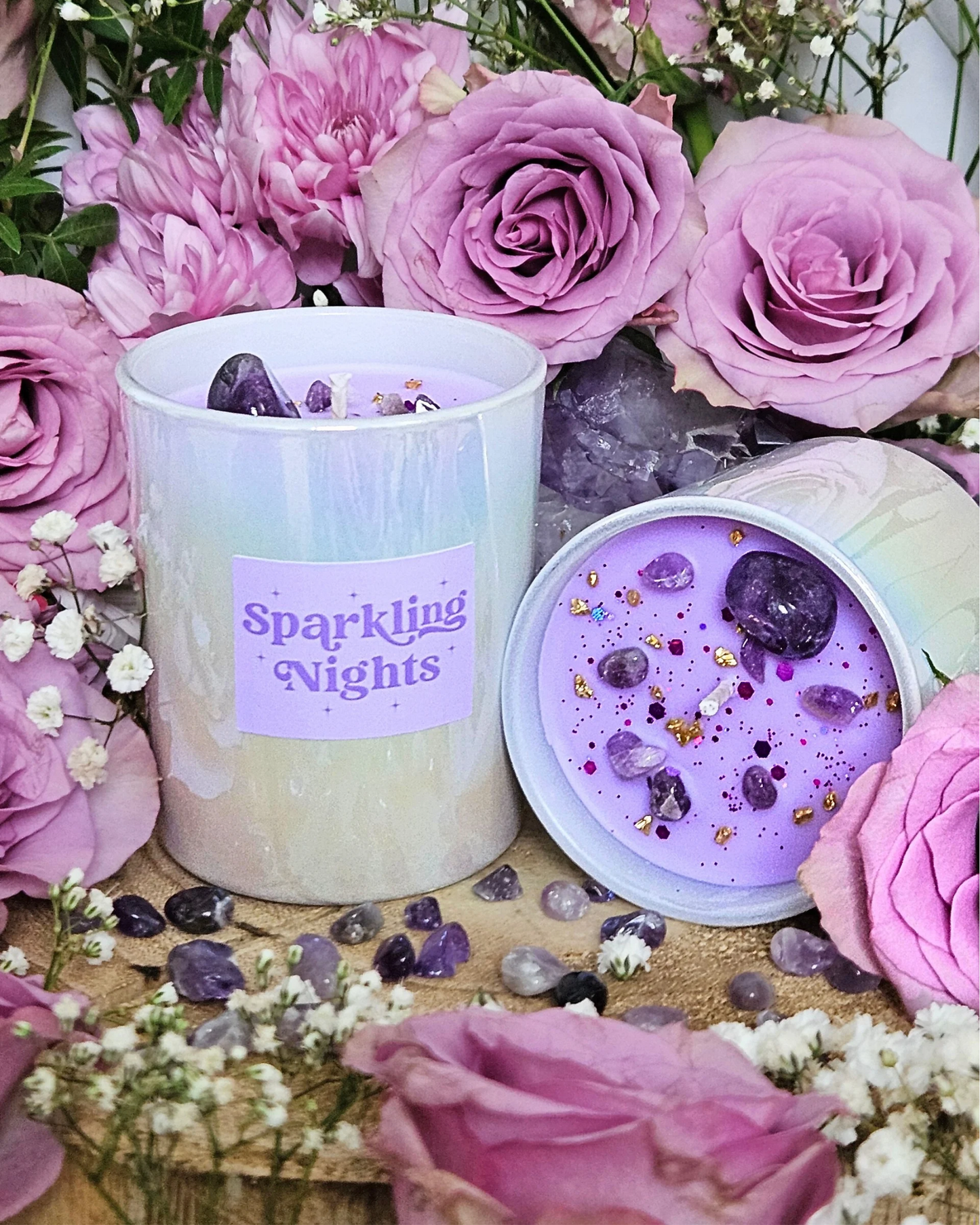 Sparkling Nights Candle