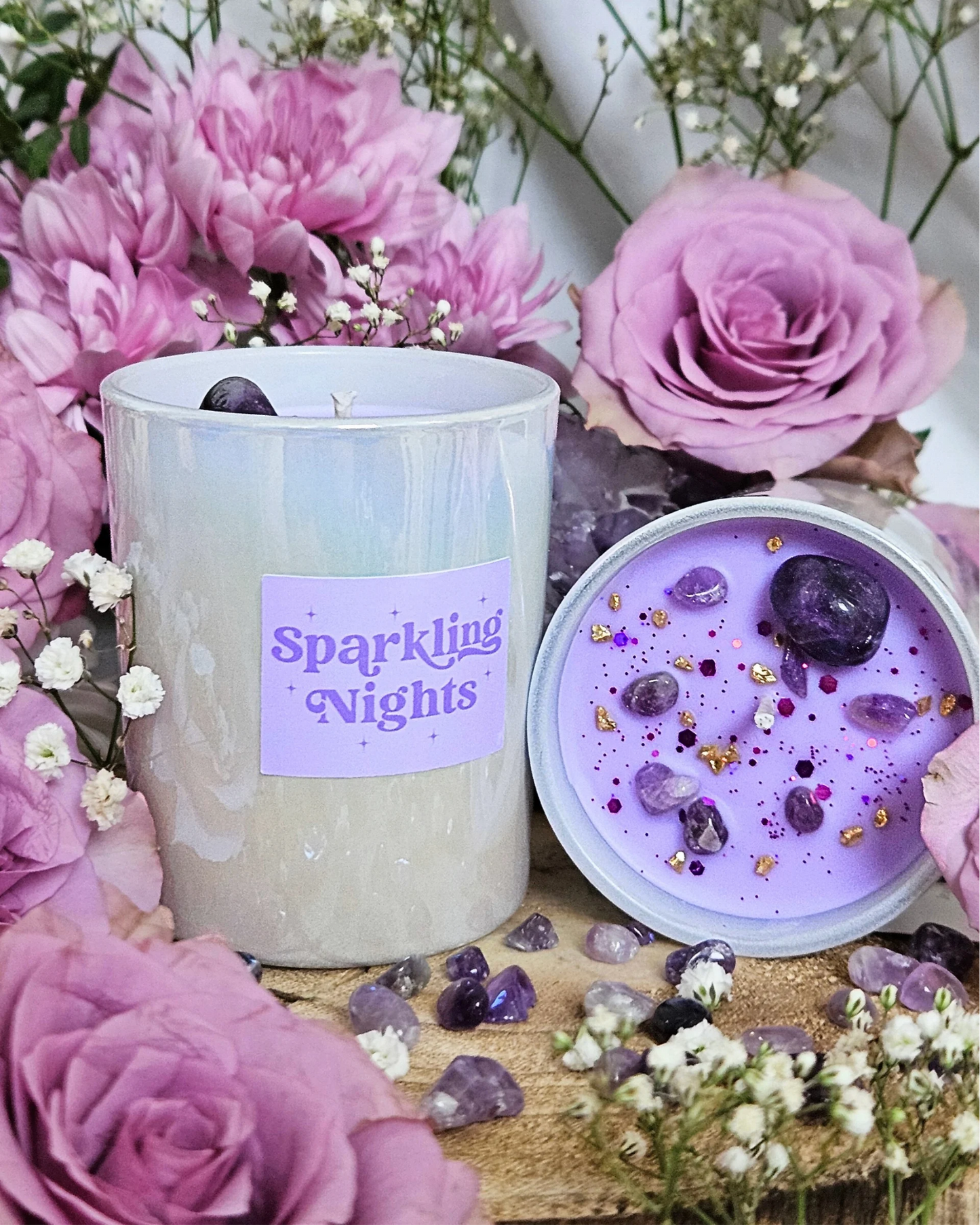 Sparkling Nights Candle