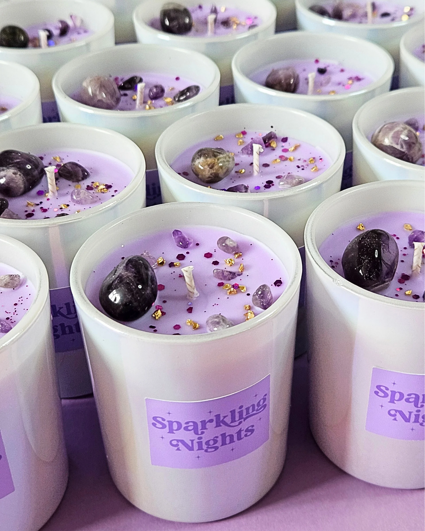 Sparkling Nights Candle