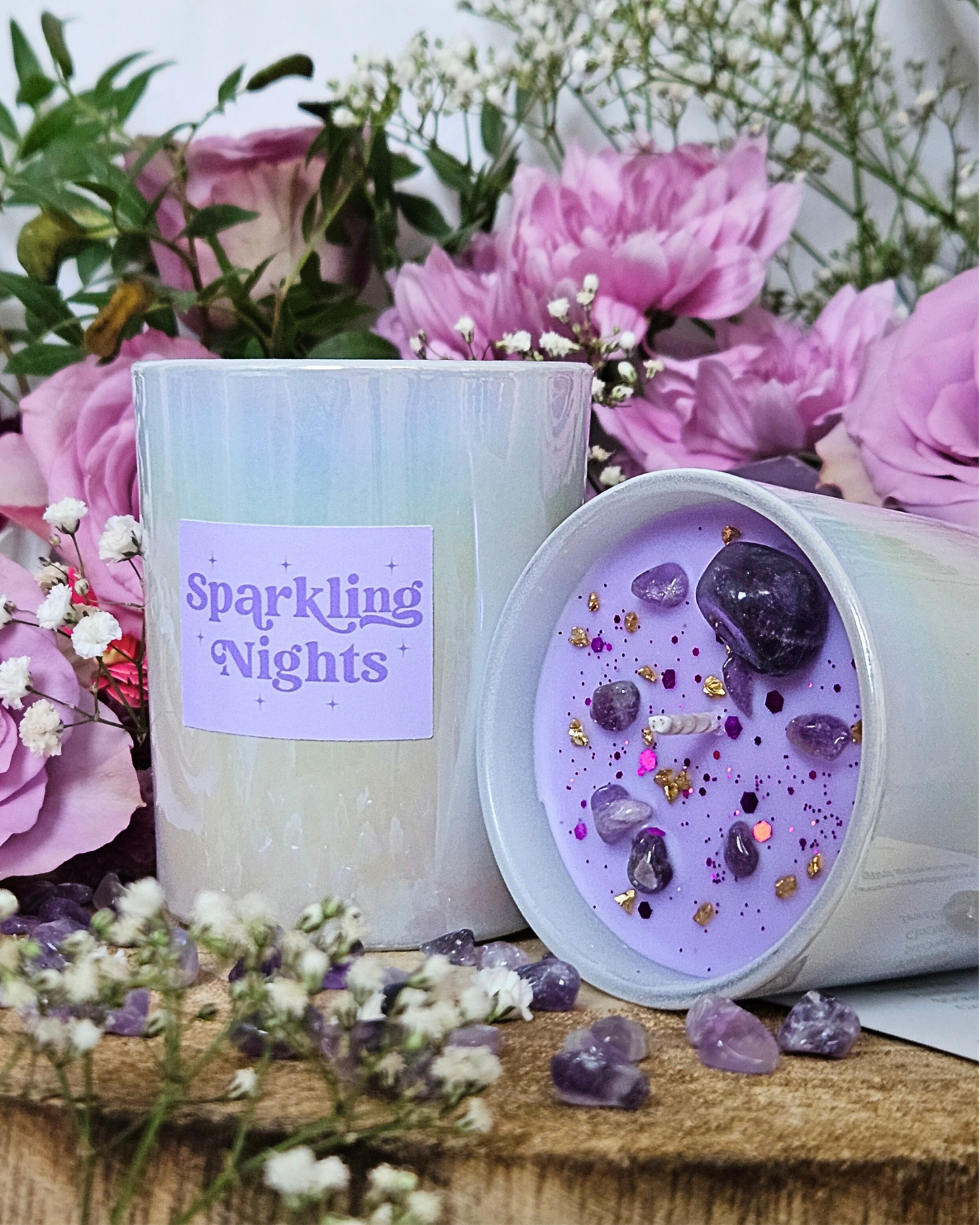 Sparkling Nights Candle