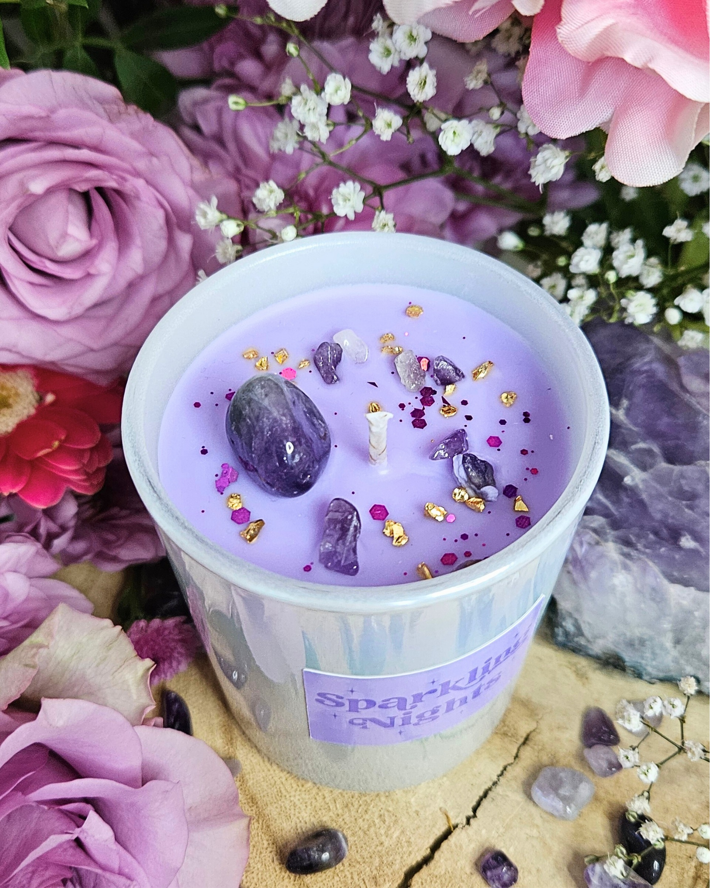 Sparkling Nights Candle