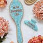 Showgirl Hair Brush + Claw Clip