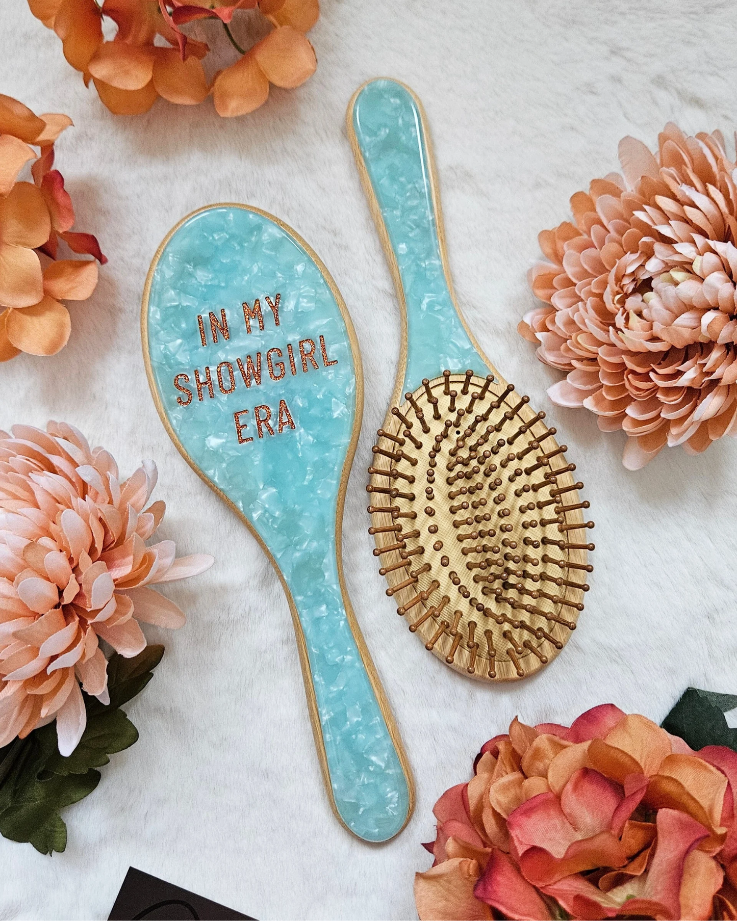 Showgirl Hair Brush + Claw Clip