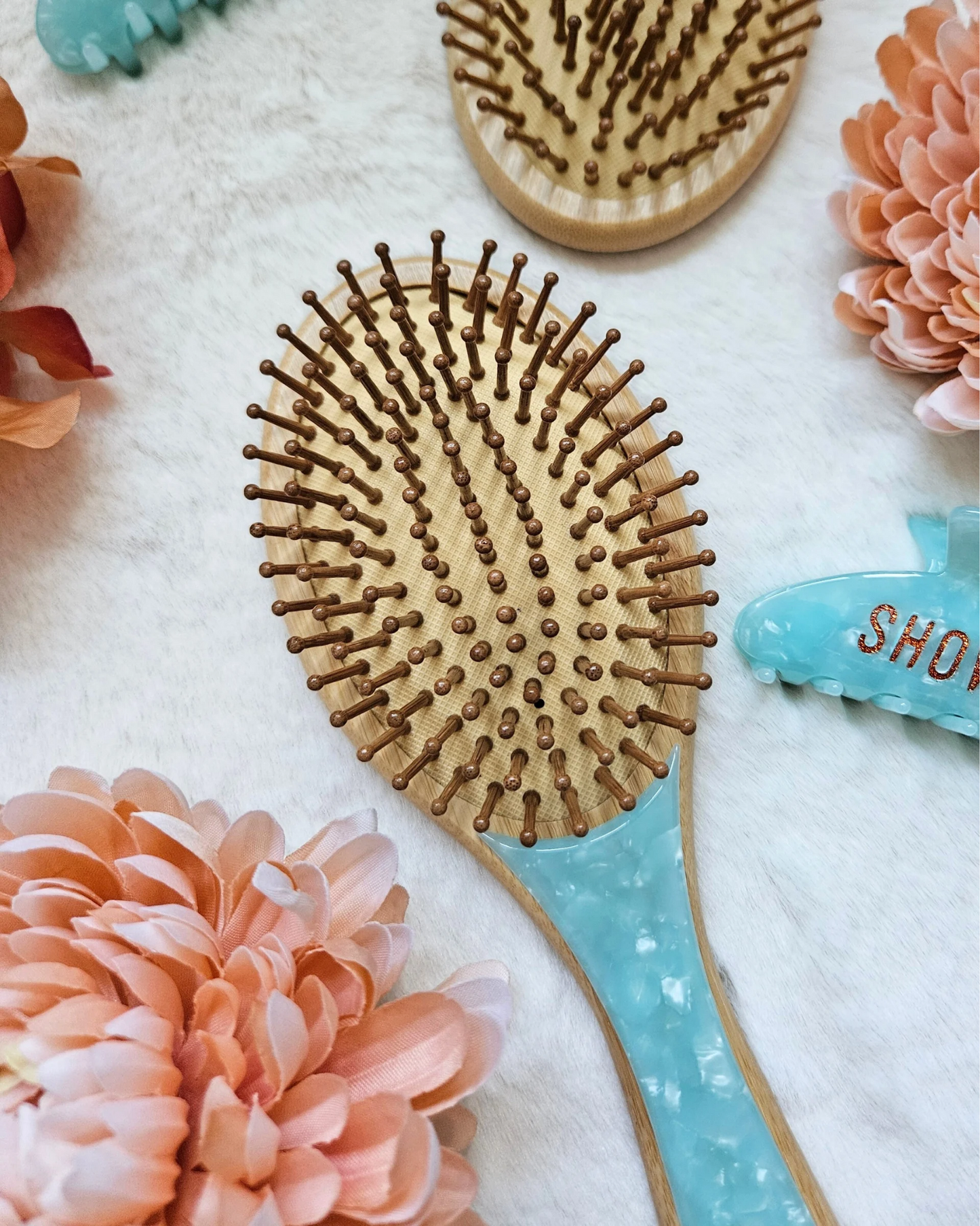 Showgirl Hair Brush + Claw Clip