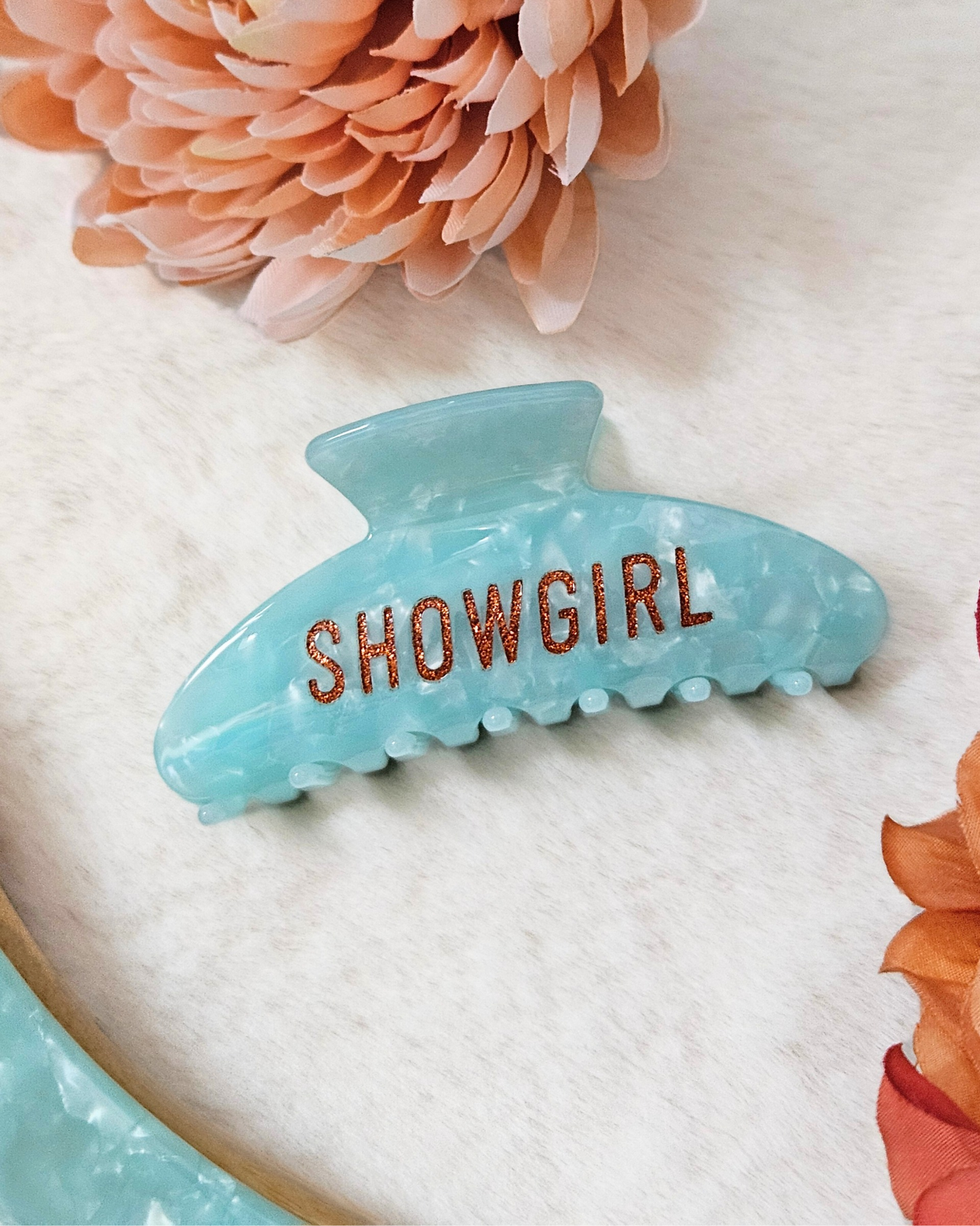 Showgirl Hair Brush + Claw Clip