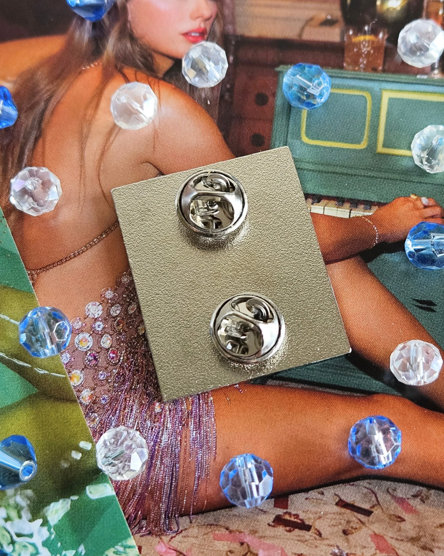 Dancing Through The Lightning Stikes Enamel Pin