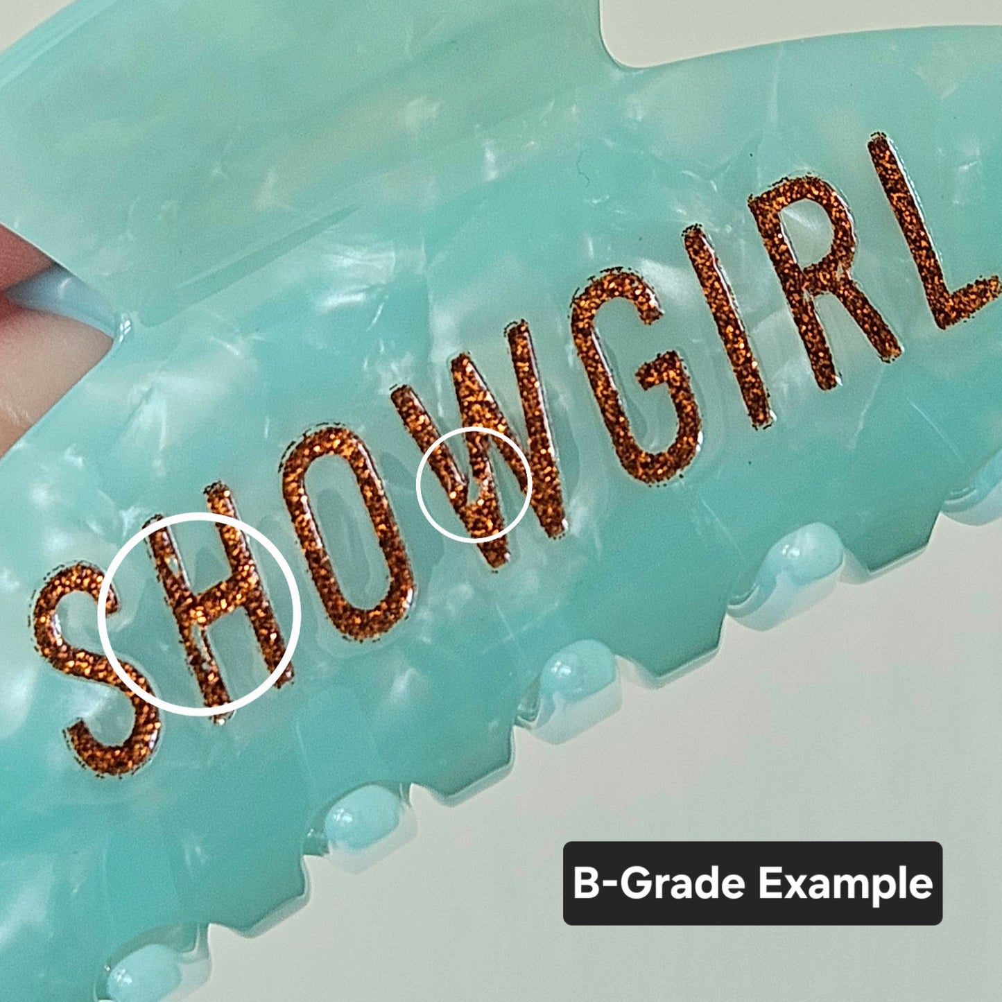 Showgirl Hair Brush + Claw Clip