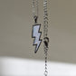 Opalite Lightning Bolt Necklace
