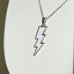 Opalite Lightning Bolt Necklace