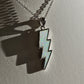 Opalite Lightning Bolt Necklace